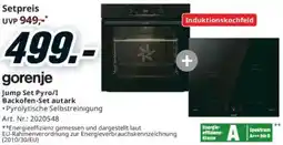 Media Markt Backofen-Set autark Angebot