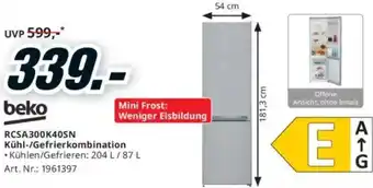Media Markt Kühl-/Gefrierkombination Angebot