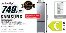 Media Markt Kühl-/Gefrierkombination Angebot