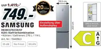 Media Markt Kühl-/Gefrierkombination Angebot