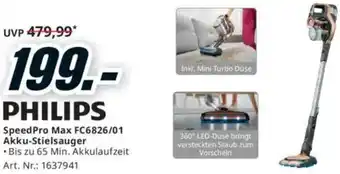 Media Markt Akku-Stielsauger Angebot