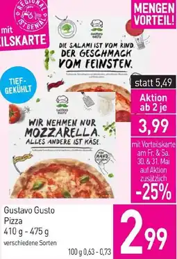 Sutterlüty Gustavo Gusto Pizza Angebot