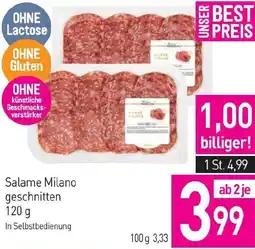 Sutterlüty Salame Milano geschnitten Angebot