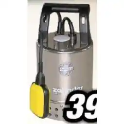 Red Zac Schmutzwasser-Tauchpumpe E-ZW65A RED ZAC Angebot