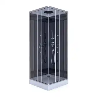 Hellweg Komplettdusche „Colours Black“ 332119 HELLWEG Angebot