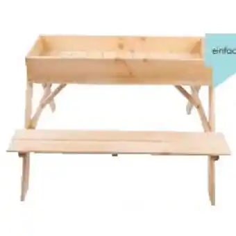 Hellweg Picknicktisch mit Sandkasten 658898 HELLWEG Angebot