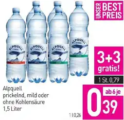 Sutterlüty Prickelnd, mild oder ohne kohlensäure Angebot