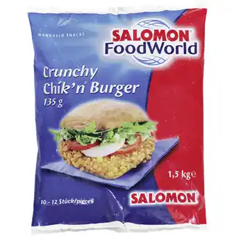 Metro Crunchy Chik`n Burger, Preisangabe ohne MwSt. (Preis inkl. MwSt. 2,00 €), METRO Angebot