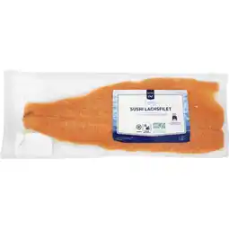 Metro Sushi Lachs Filet, Preisangabe ohne MwSt. (Preis inkl. MwSt. 35,19 €), METRO Angebot