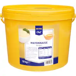 Metro Mayonnaise, Preisangabe ohne MwSt. (Preis inkl. MwSt. 26,39 €), METRO Angebot