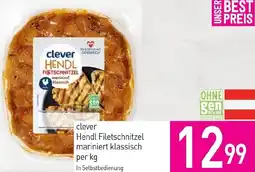 Sutterlüty Hendl Filetschnitzel mariniert klassisch Angebot