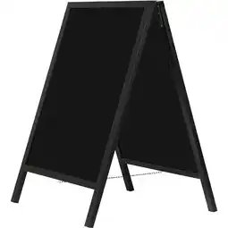 Metro Kreidetafel Schwarz 82x55x56 cm, Preisangabe ohne MwSt. (Preis inkl. MwSt. 47,99 €), METRO Angebot