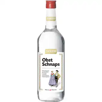 Metro Obstschnaps, Preisangabe ohne MwSt. (Preis inkl. MwSt. 10,79 €), METR Angebot