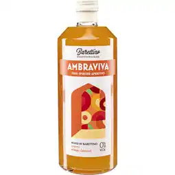 Metro Aperitiv Ambraviva Alkoholfrei, Preisangabe ohne MwSt. (Preis inkl. MwSt. 20,39 €), METRO Angebot