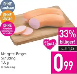 Sutterlüty Metzgerei Broger Schübling Angebot