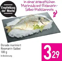 Sutterlüty Dorade mariniert Rosmarin-Salbei Angebot