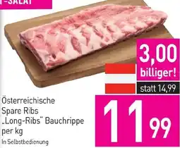 Sutterlüty Österreichische Spare Ribs Long-Ribs Bauchrippe Angebot