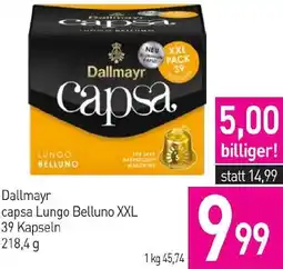 Sutterlüty capsa Lungo Belluno Angebot