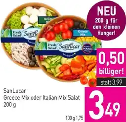Sutterlüty Greece Mix oder Italian Mix Salat Angebot
