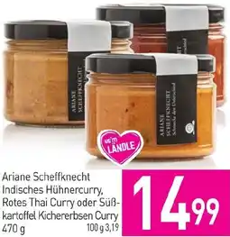 Sutterlüty Ariane Scheffknecht Indisches Hühnercurry, Rotes Thai Curry oder Süß- kartoffel Kichererbsen Curry Angebot