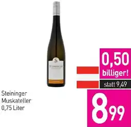 Sutterlüty Steininger Muskateller Angebot