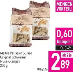 Sutterlüty Original Schweizer Nuss-Stängeli Angebot