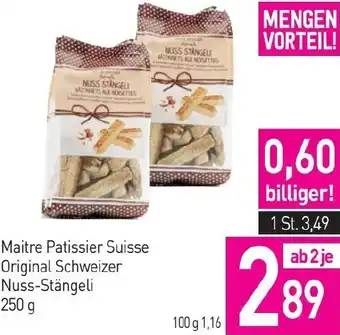 Sutterlüty Original Schweizer Nuss-Stängeli Angebot