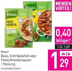 Sutterlüty Basis, Echt Natürlich oder Feinschmeckersaucen Angebot