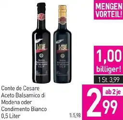 Sutterlüty Aceto Balsamico di Modena oder Condimento Bianco Angebot