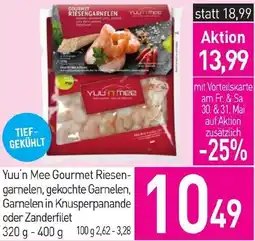 Sutterlüty Yuu'n Mee Gourmet Riesen- garnelen, gekochte Garnelen, Garnelen in Knusperpanande oder Zanderfilet Angebot