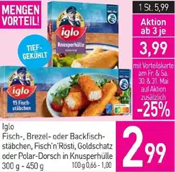 Sutterlüty Fisch-, Brezel- oder Backfisch- stäbchen, Fisch'n'Rösti, Goldschatz oder Polar-Dorsch in Knusperhülle Angebot