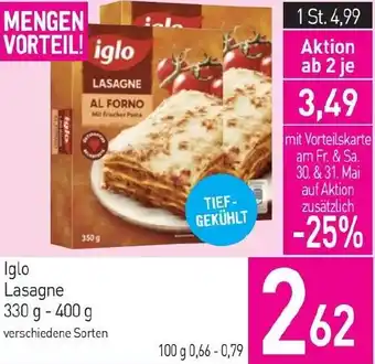Sutterlüty Lasagne Angebot
