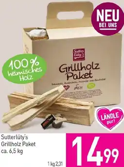 Sutterlüty Grillholz Paket Angebot