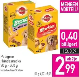Sutterlüty Pedigree Hundesnacks Angebot