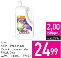 Sutterlüty All-in-1 Pods, Pulver Regulär, Universal oder Flüssig Color Angebot