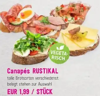 Sutterlüty Canapés rustikal Angebot