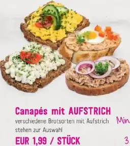 Sutterlüty Canapés mit aufstrich Angebot