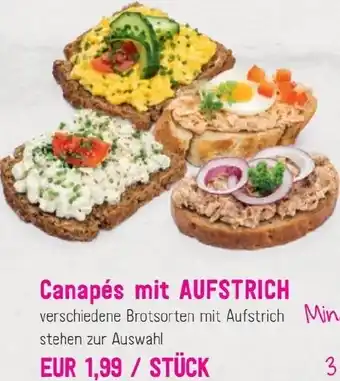 Sutterlüty Canapés mit aufstrich Angebot