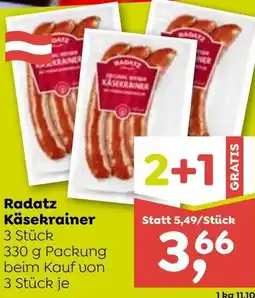 ADEG Käsekrainer Angebot