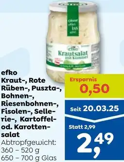 ADEG Kraut-, Rote Rüben-, Puszta-, Bohnen-, Riesenbohnen-, Fisolen-, Selle- rie-, Kartoffel- od. Karotten- salat Angebot