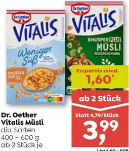ADEG Vitalis Müsli Angebot