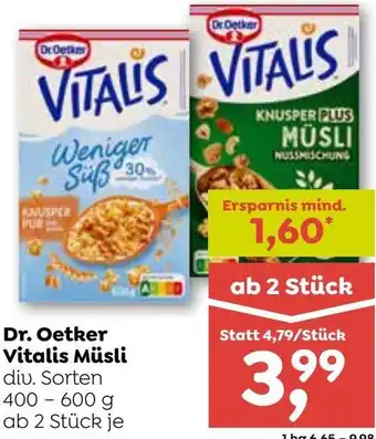 ADEG Vitalis Müsli Angebot
