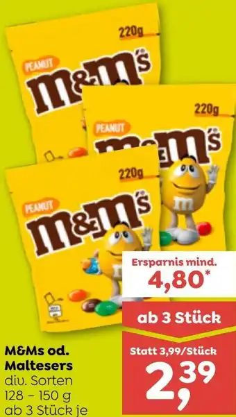 ADEG M&Ms od. Maltesers Angebot