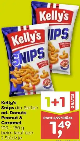 ADEG Snips od. Donuts Peanut & Caramel Angebot