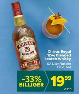 Billa Chivas Regal 12Yo Blended Scotch Whisky Angebot