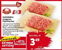 Billa Hofstädter mageres Faschiertes Angebot