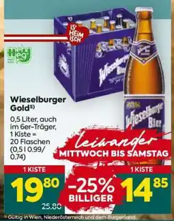 Billa Wieselburger Gold Angebot