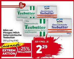 Billa Nöm od. Pinzgau Milch österreichische Teebutter Angebot