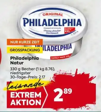 Billa Philadelphia Natur Angebot