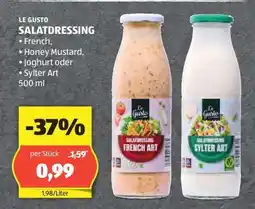 Hofer LE GUSTO SALATDRESSING Angebot